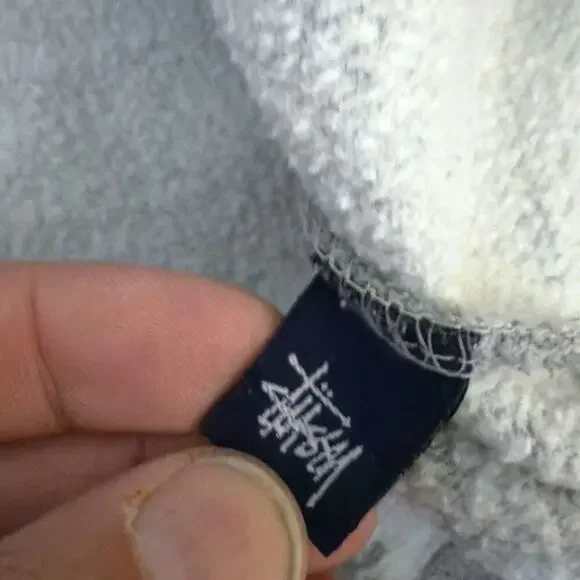 Stussy Vintage 90’s Uprock The Nation Hooded Sweatshirt Men’s S - Streetwear Emo - Picture 5 of 15